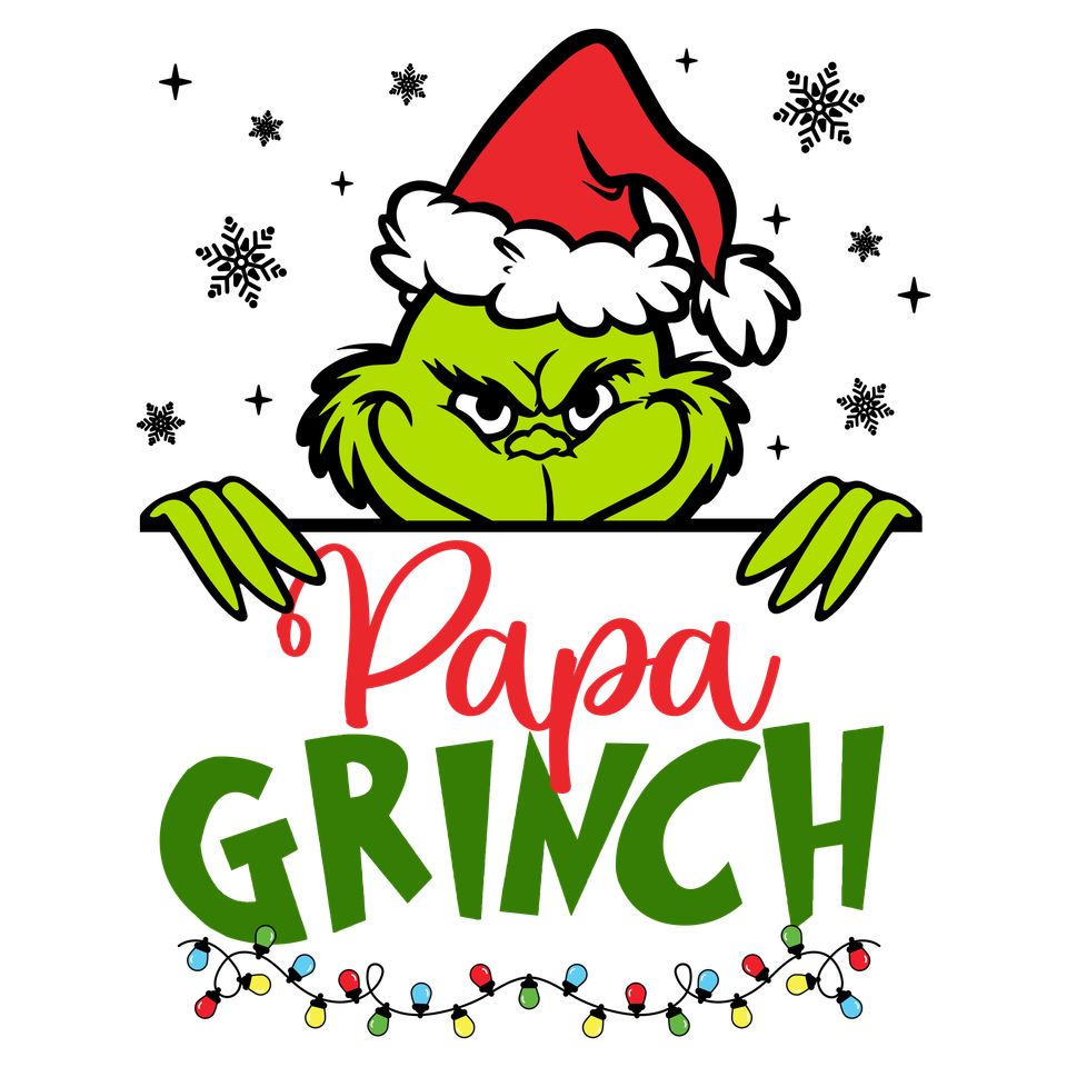 Seasons   christmas grinch papa