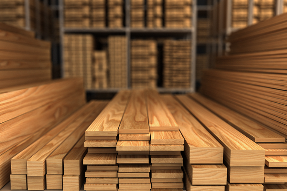 Lumber yard