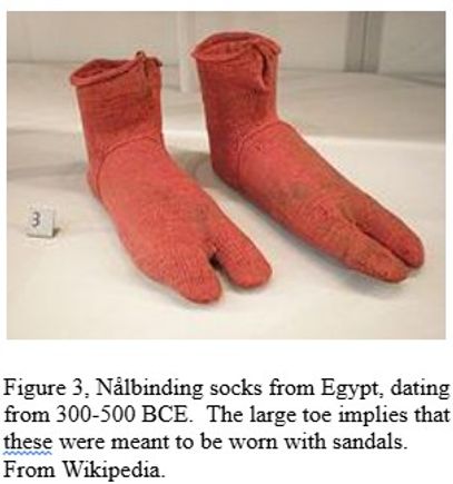 History of knitting   socks