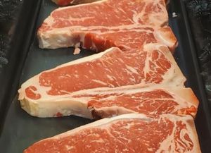 T bone steak cropped
