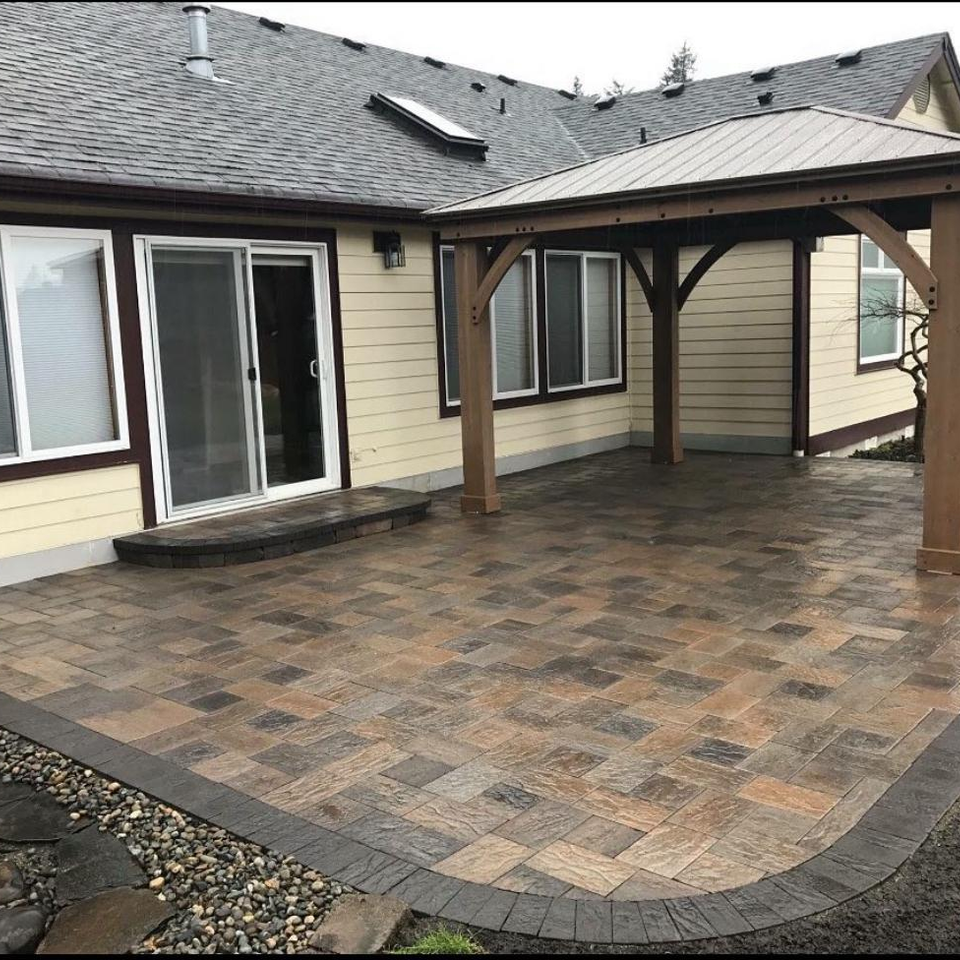 patio with gazebo