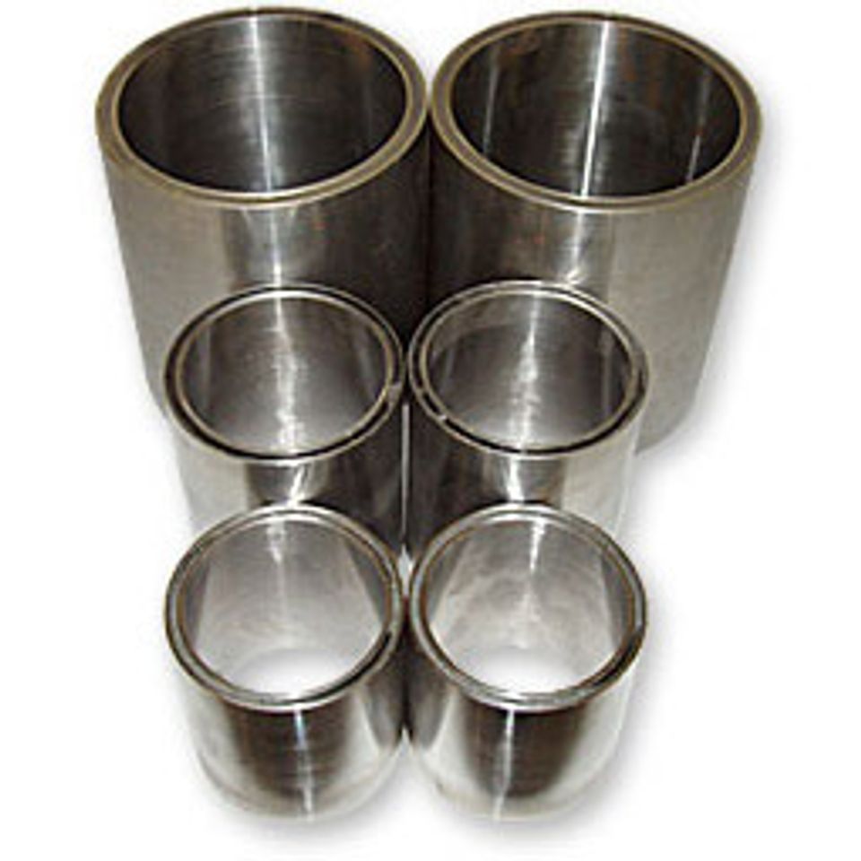 Trunnion shaft bushings sm