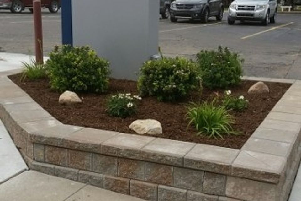Lakestone bank wall 2