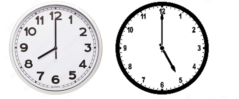 8 5 oclock