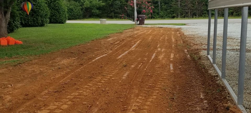 Asphalt Paving, Repair and Crack Filling, Grading, Excavating, Footings & Concrete Pads, Gravel Delivery, Demolition, and Dump Truck Contract Hauling.
