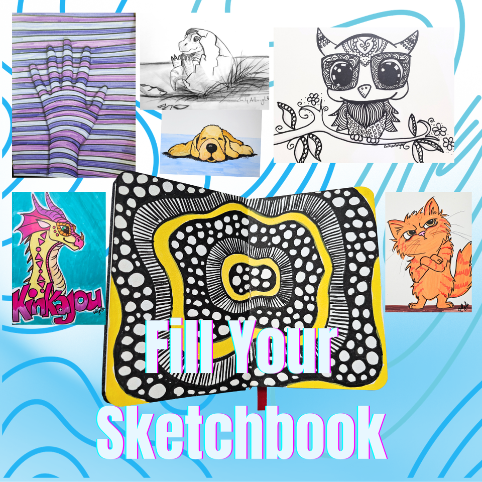 Fill your sketchbook