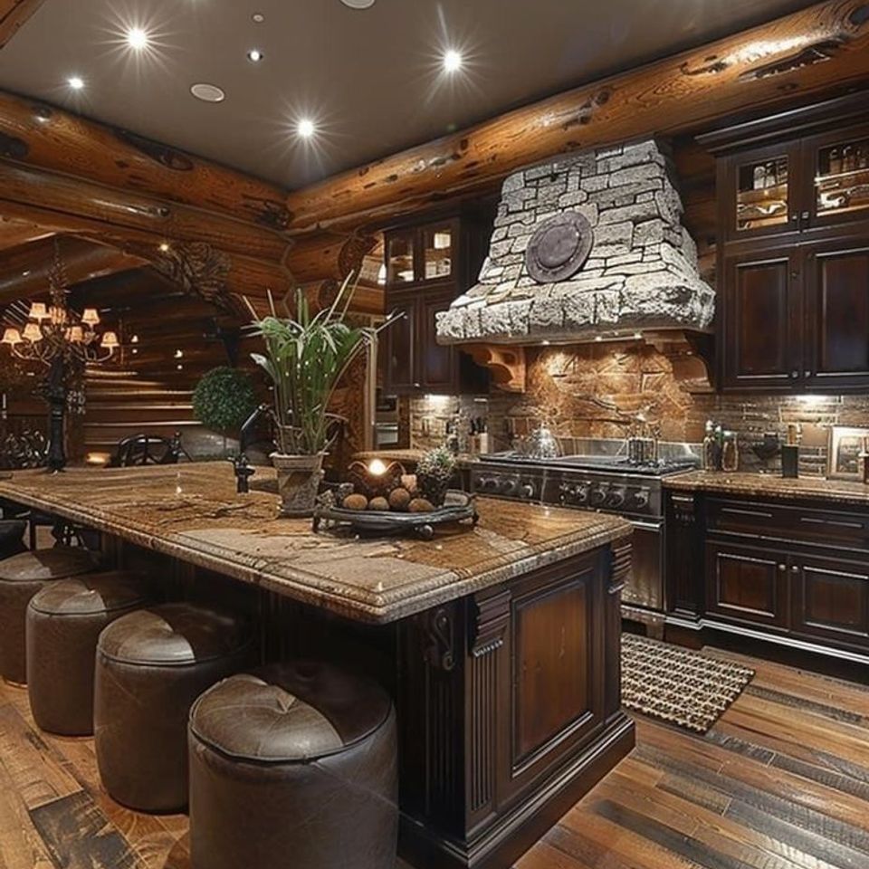 Rustic kitchen