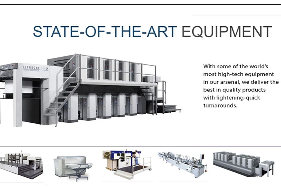 State of the art printers copy