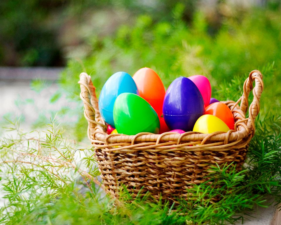 Easter egg basket