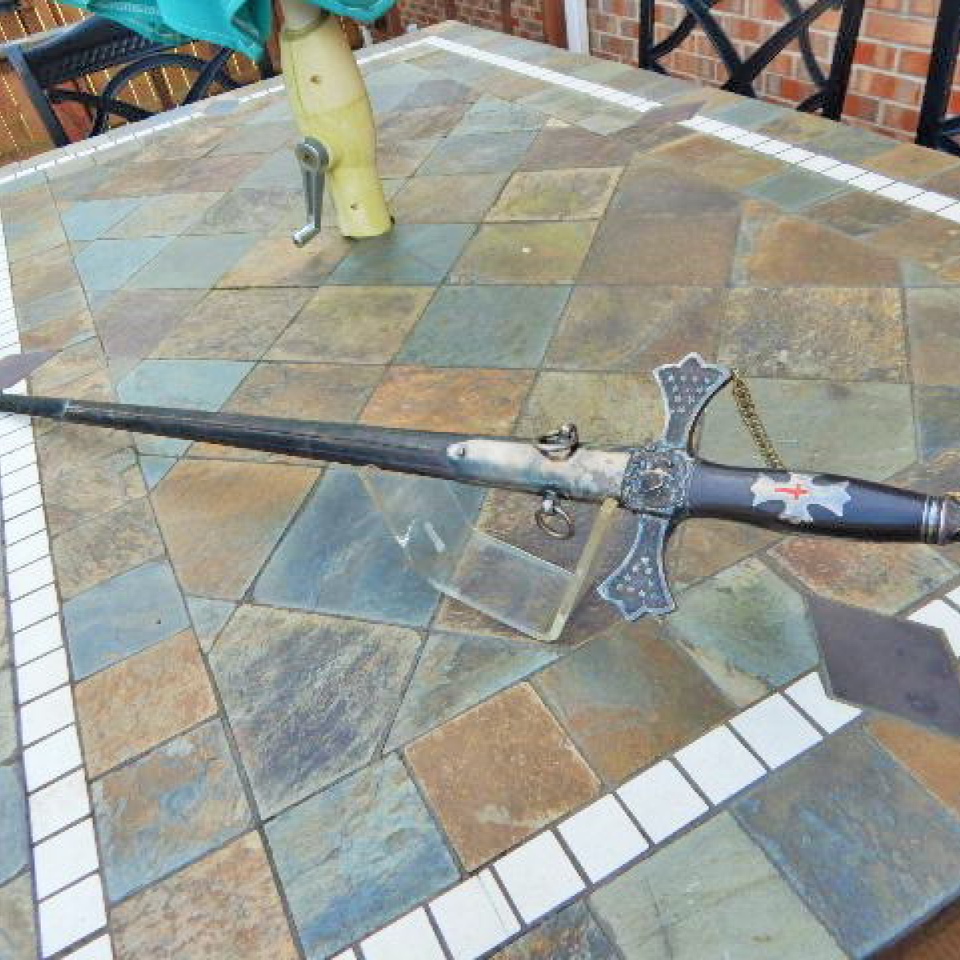 C.roby  early masonic knights sword  silvered  1860s files1320170911 5839 jhqefj