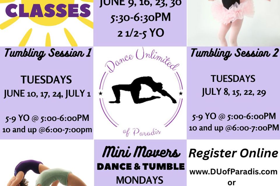 2025 summer classes for mini dancers