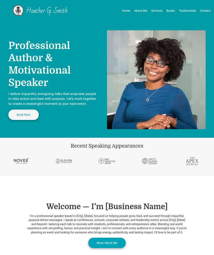 Professional speaker