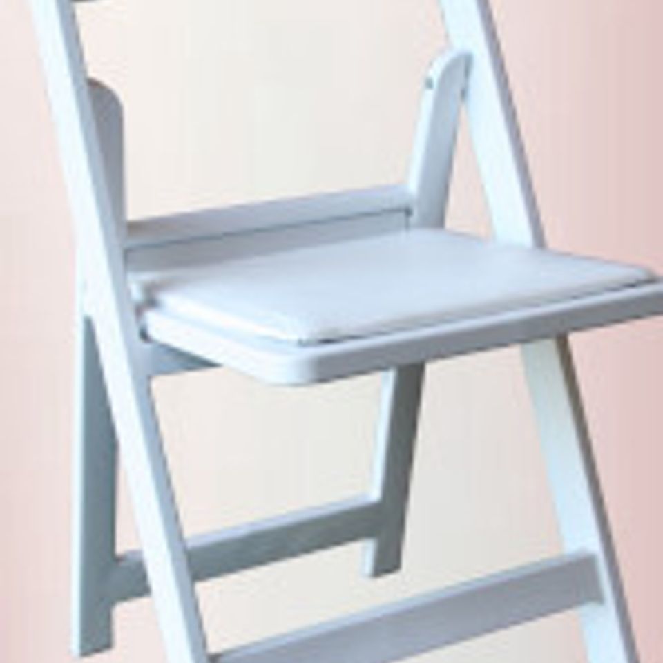 White wedding classic chair