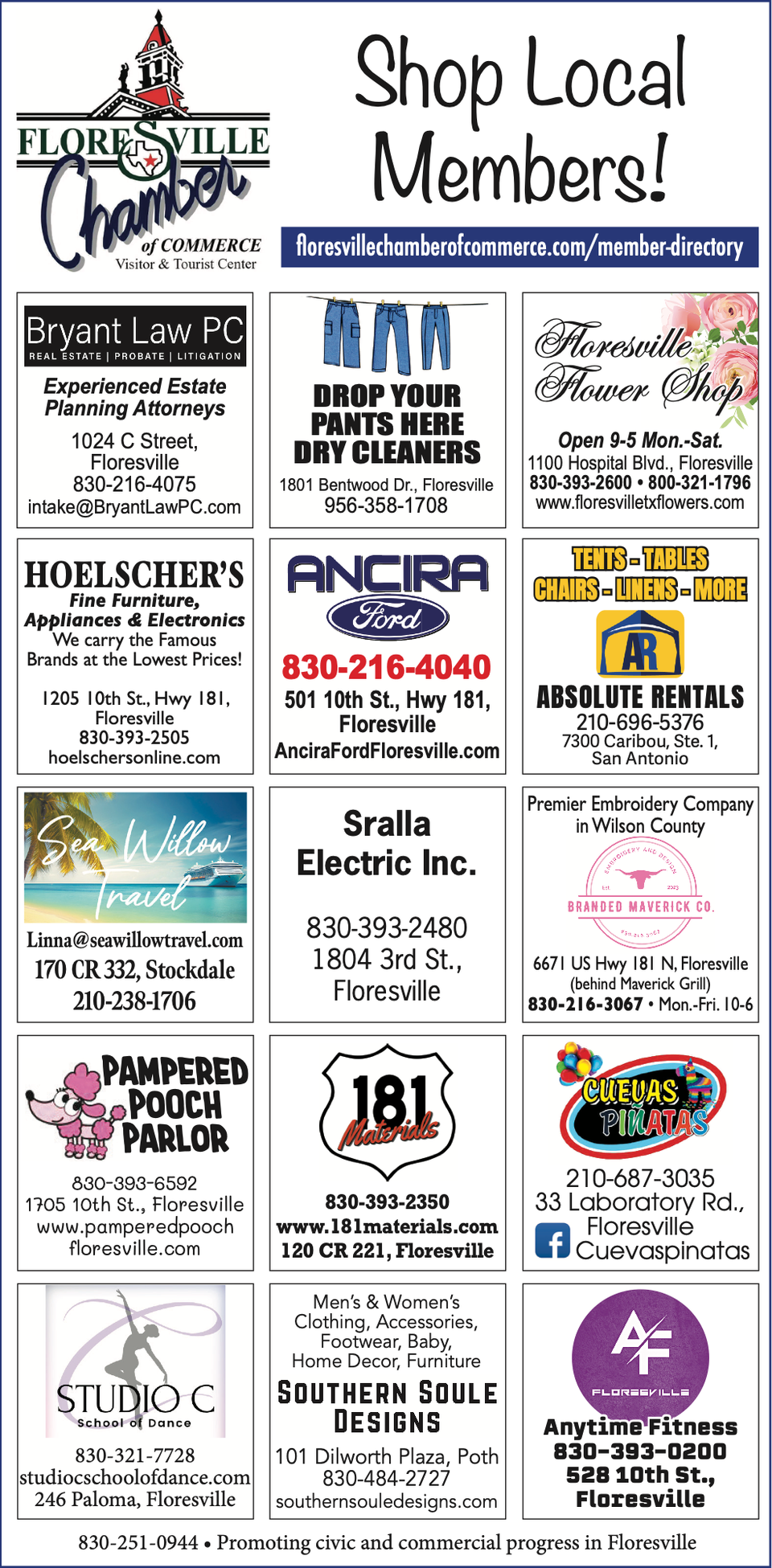 Chamber shop local