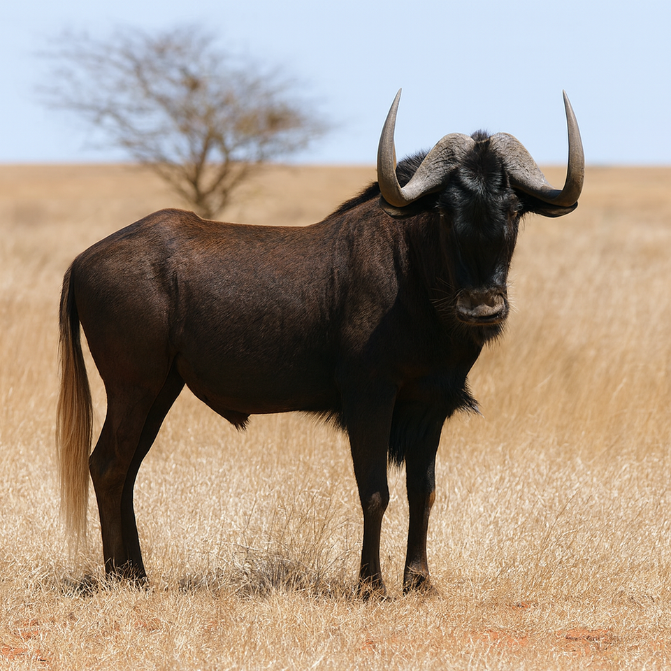 Wildebeest   black