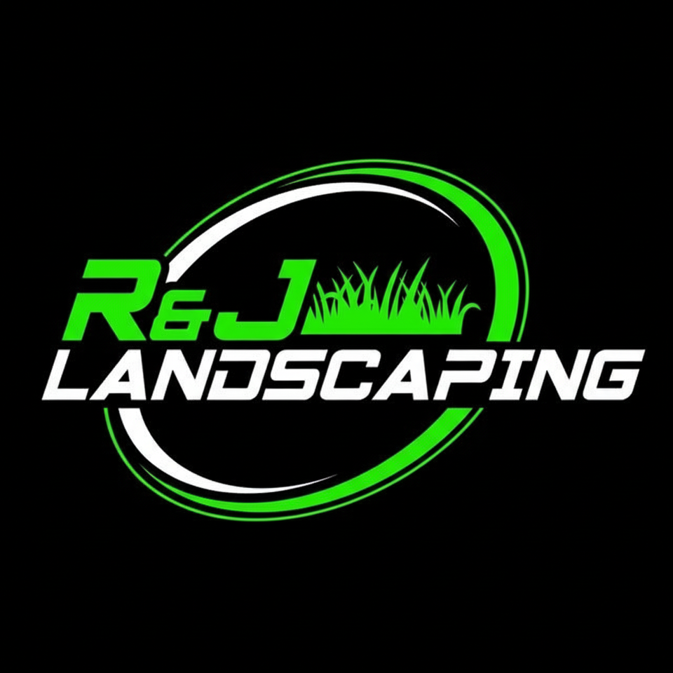 R j landscaping black bg