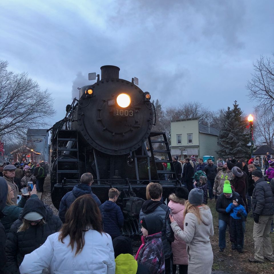 El santa train engine