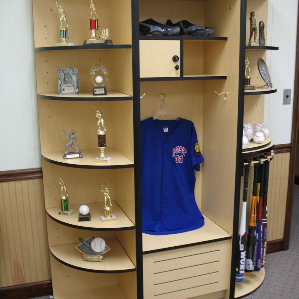 Sports foot lockers complete set