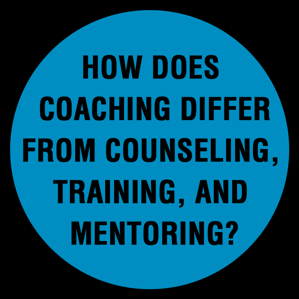 How does coaching differ