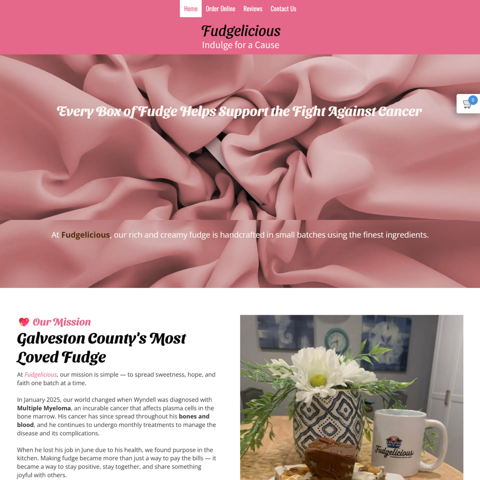 Fudge site 