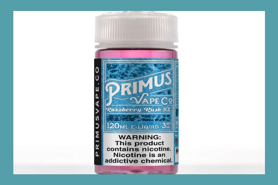 Primus Vape Co. Iced Razzberry Rush E-Liquid