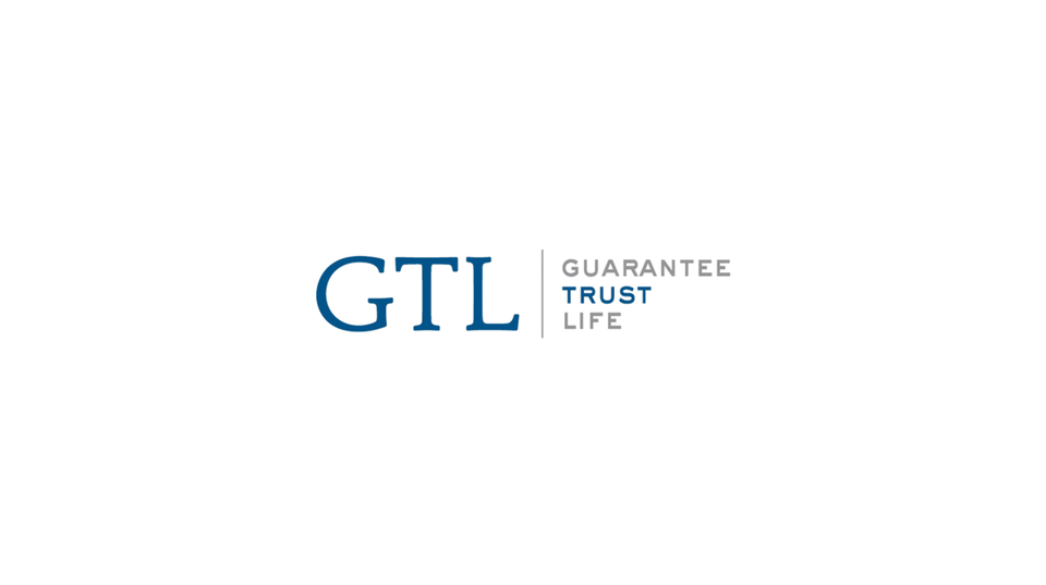Gtl guarantee trust life logo (full white board)