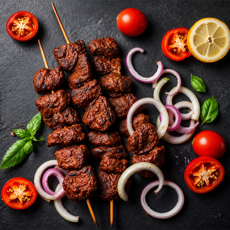 Suya Beef Skewers