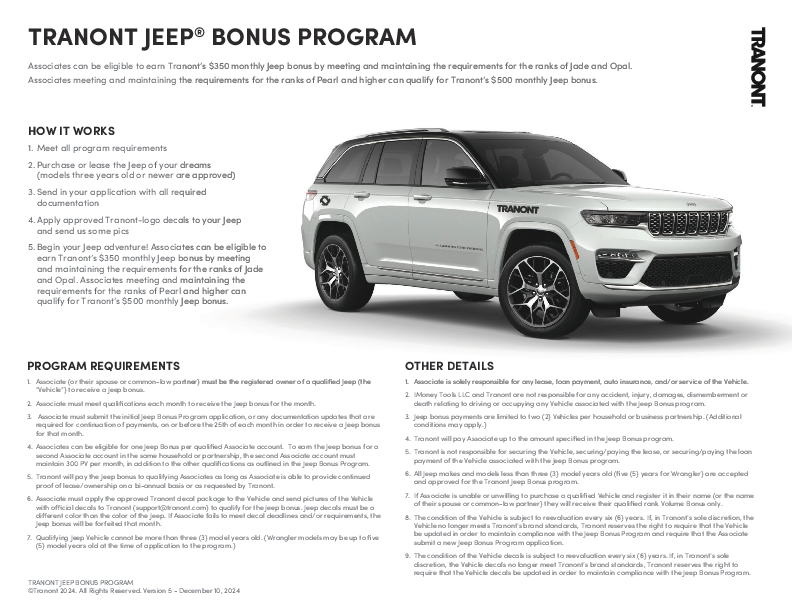 Jeep 4 u program