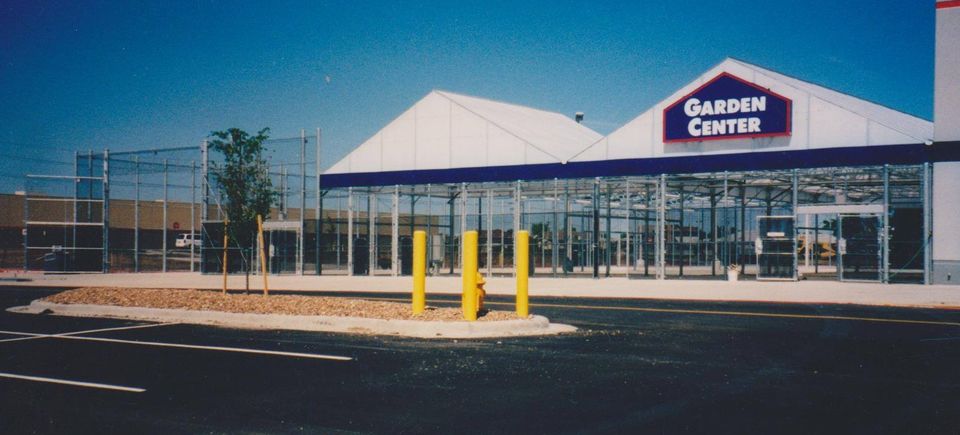 Lowes garden center security fence