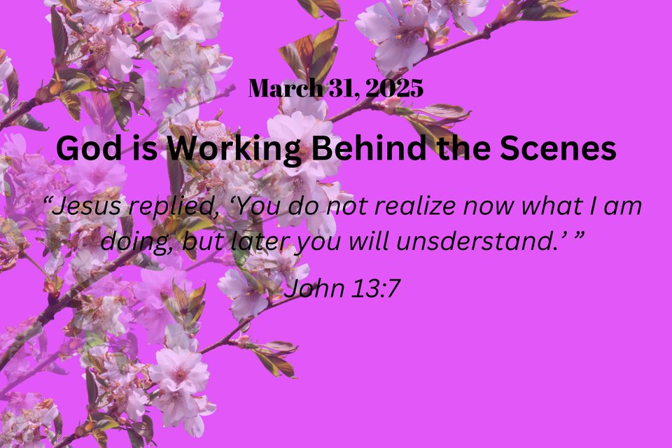 Trust god’s timing (9)