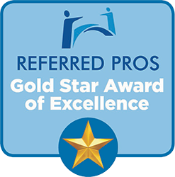 Referred pros gold star award