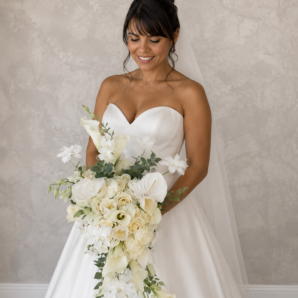Asimetric bouquet 300