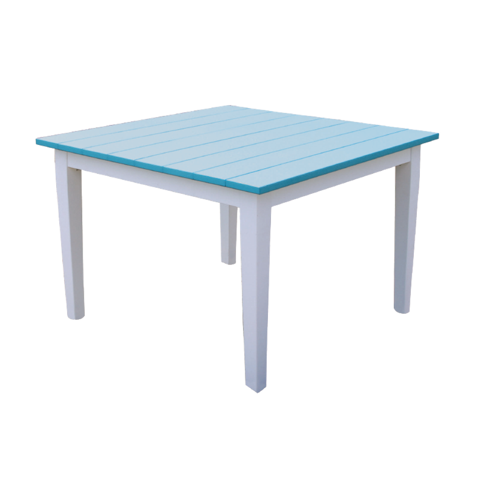 Or shaker blue table