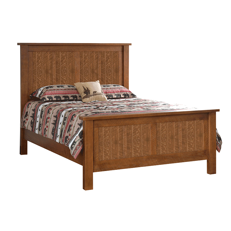 Trf timber lake rustic bed w o x