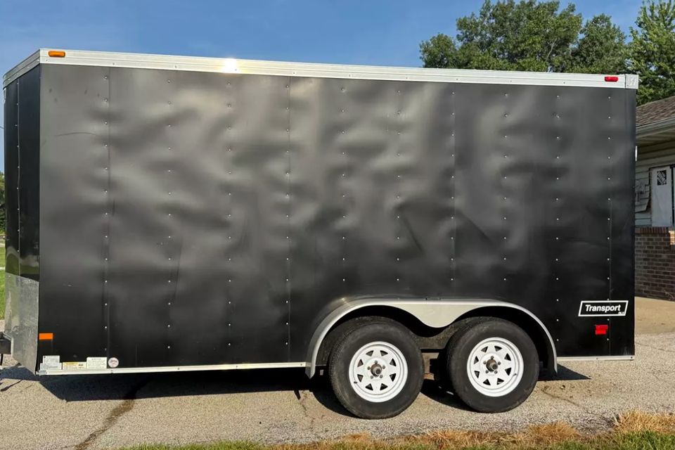 7x16 Enclosed Trailer