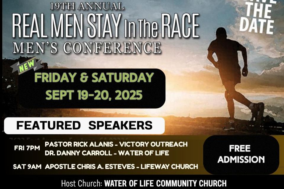 Real men stay in the race 2025
