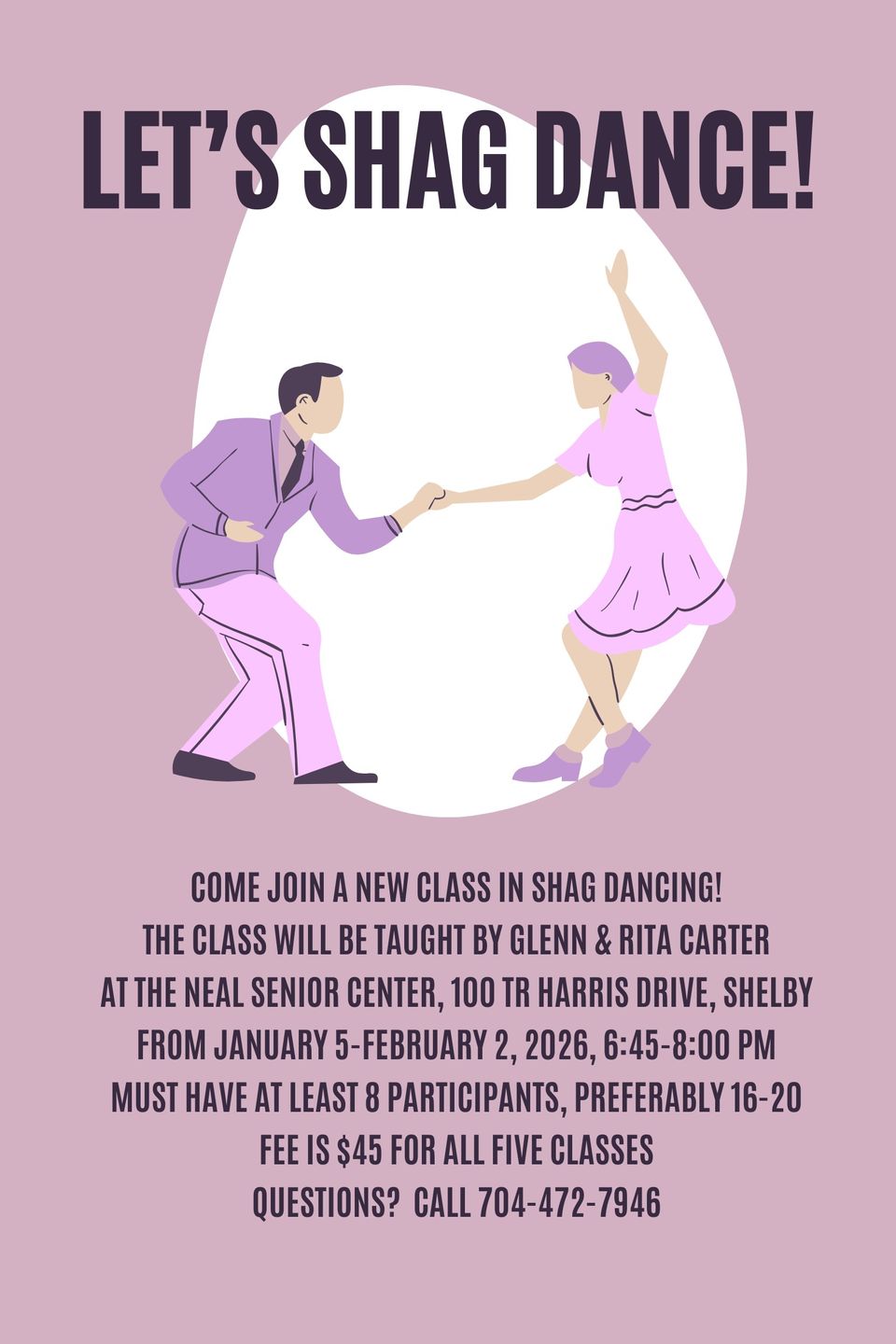 Let’s shag dance!