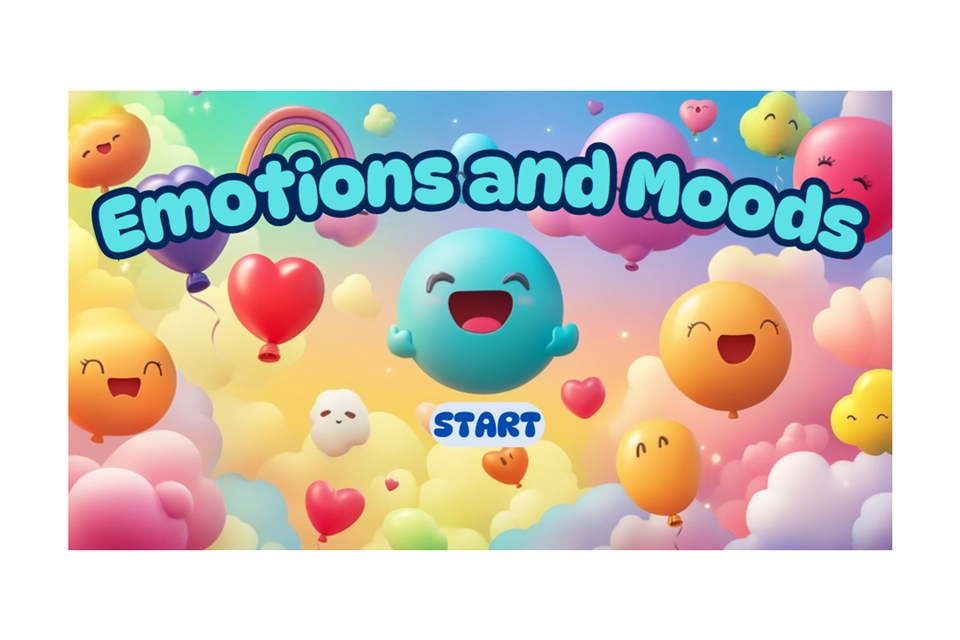 Emotions   moods   kids interactive quiz game