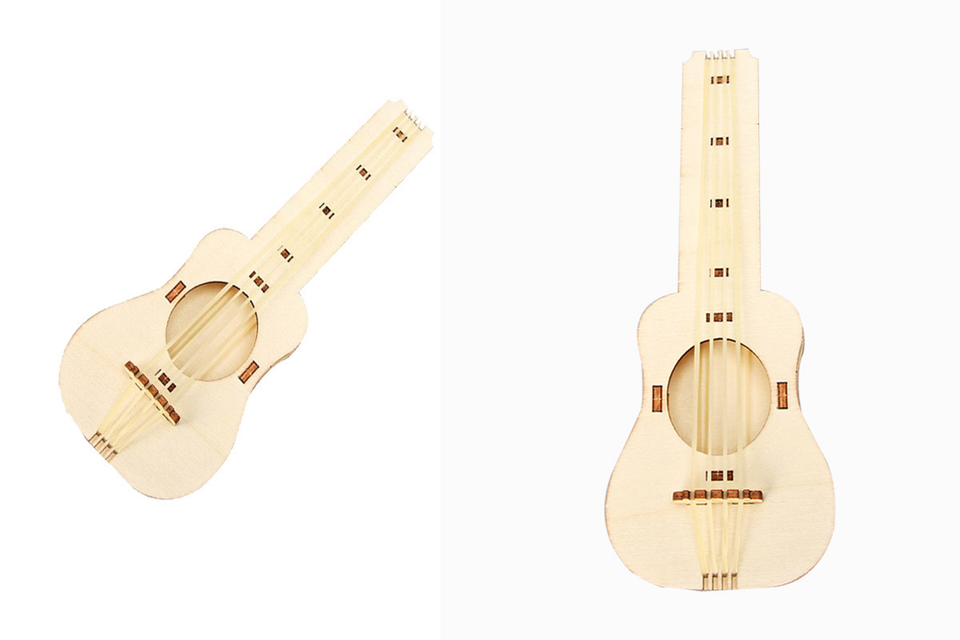 14. okyn g5550 stem physics educational school science project kits assembly rubber band guitar diy gift for children (2 3)