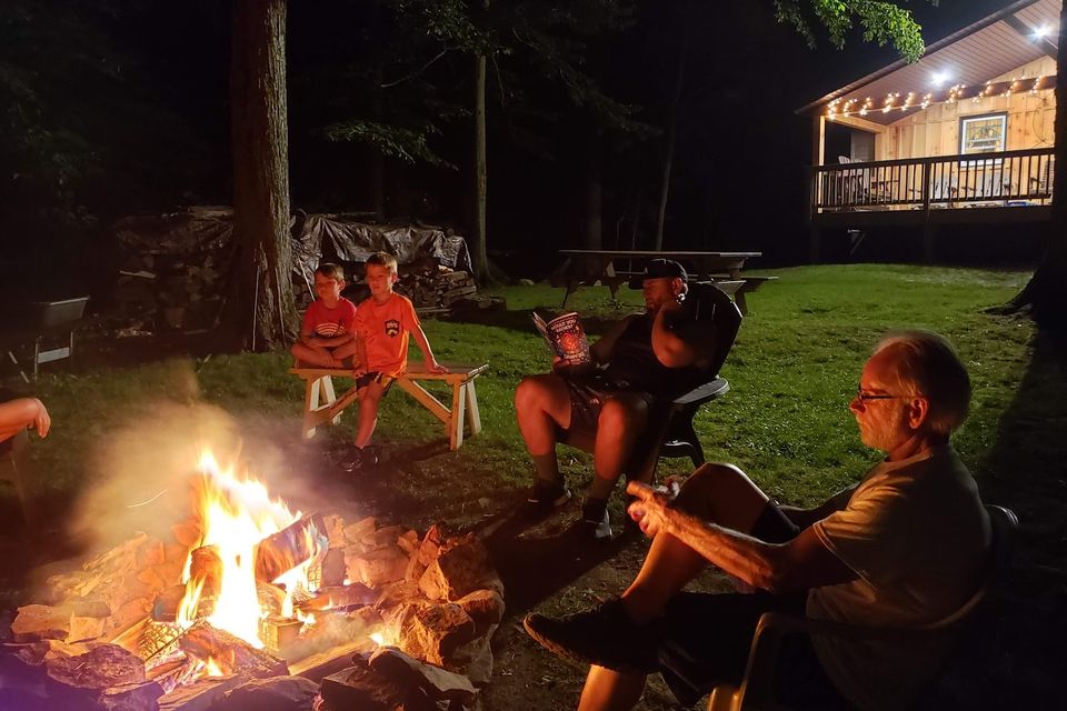 Bonding at camp creates memories for the Yoder family.