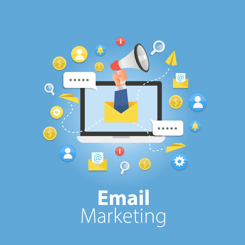 Email marketing graphic