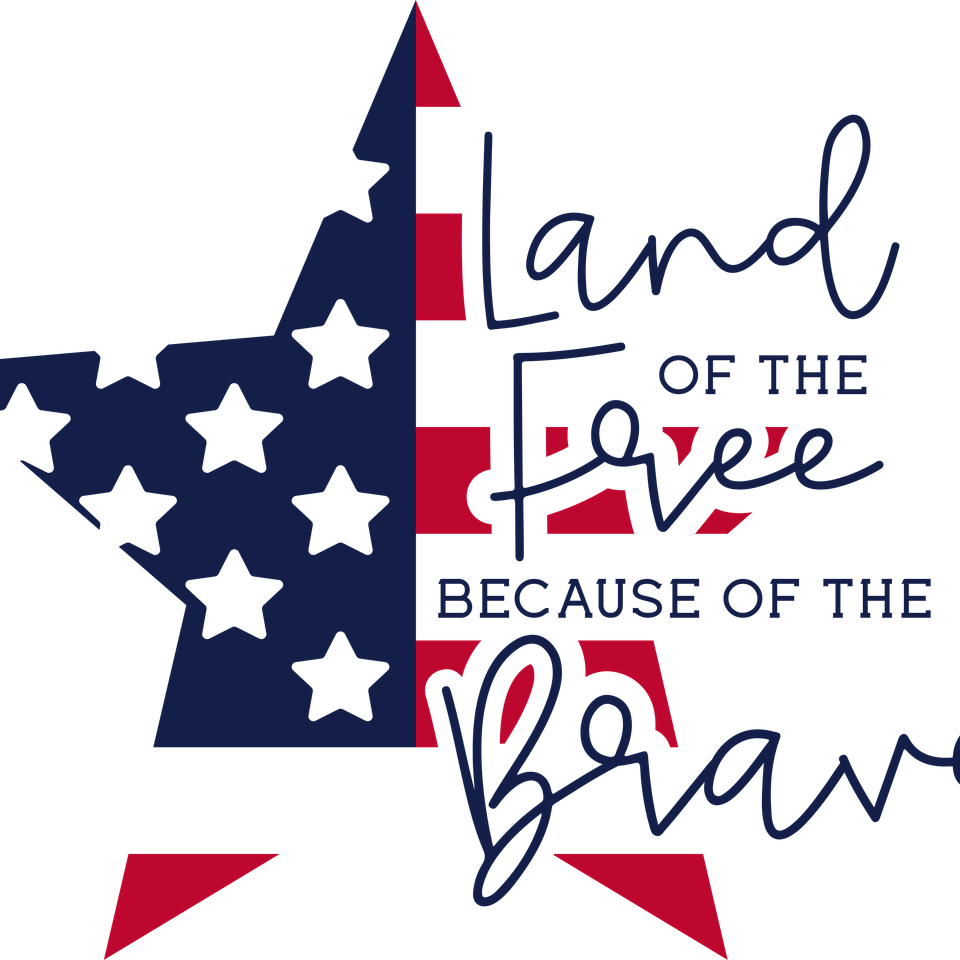 Patriotic   land of the free because of the brave star 01
