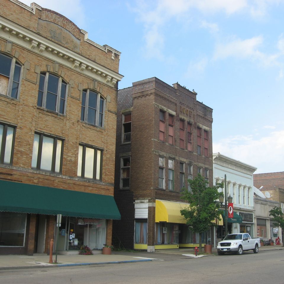 Main street in the logan historic district
