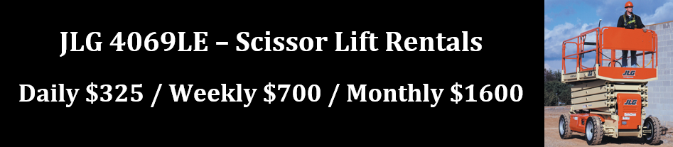 Jlg 4069le scissor rental banner1