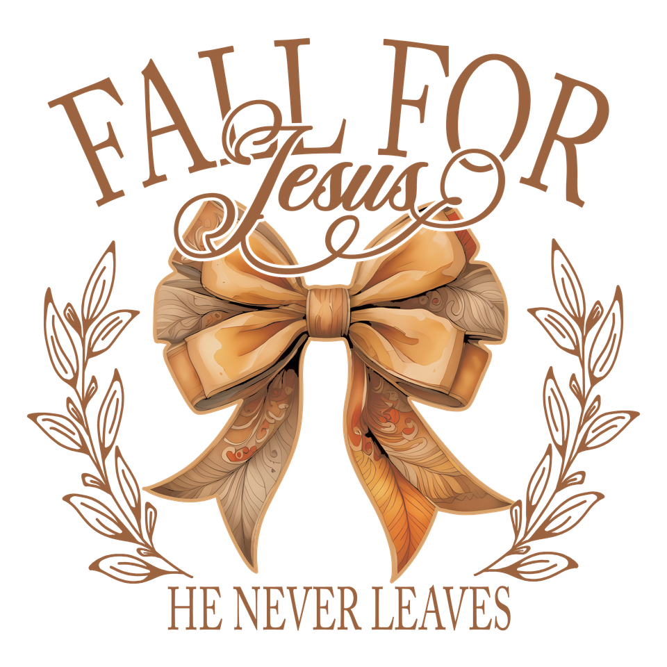 Seasons   fall   fall for jesus he never leaves bow 2