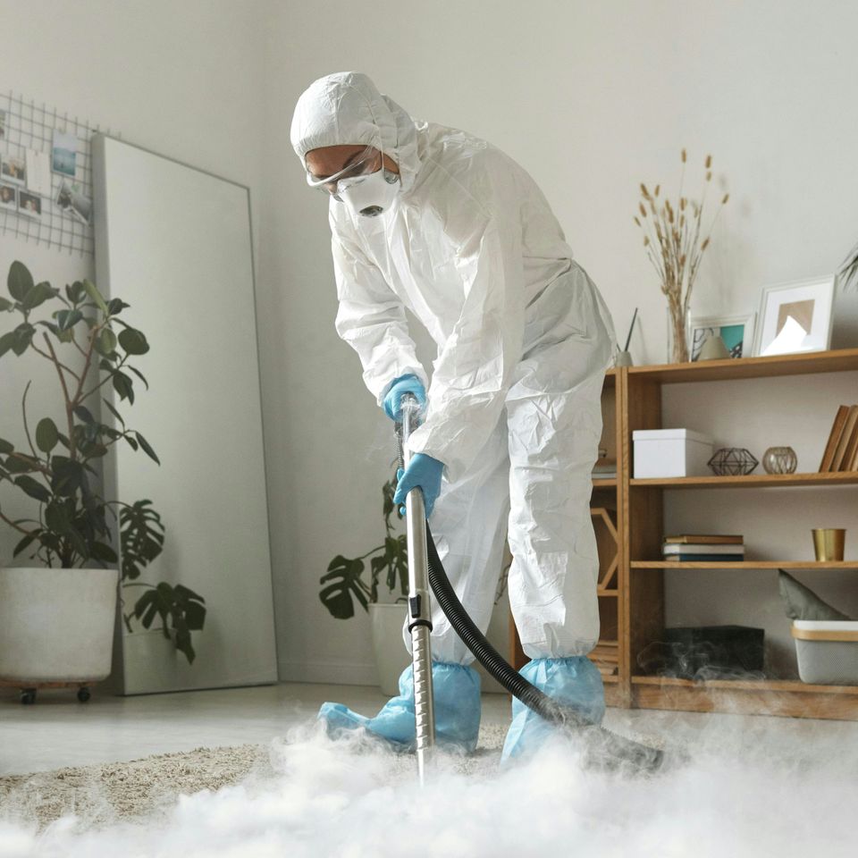 Commercial carpet deep cleaning, professional hard floor care, and industrial warehouse floor scrubbing.