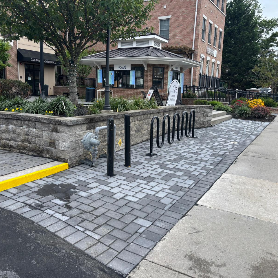 custom masonry walkway