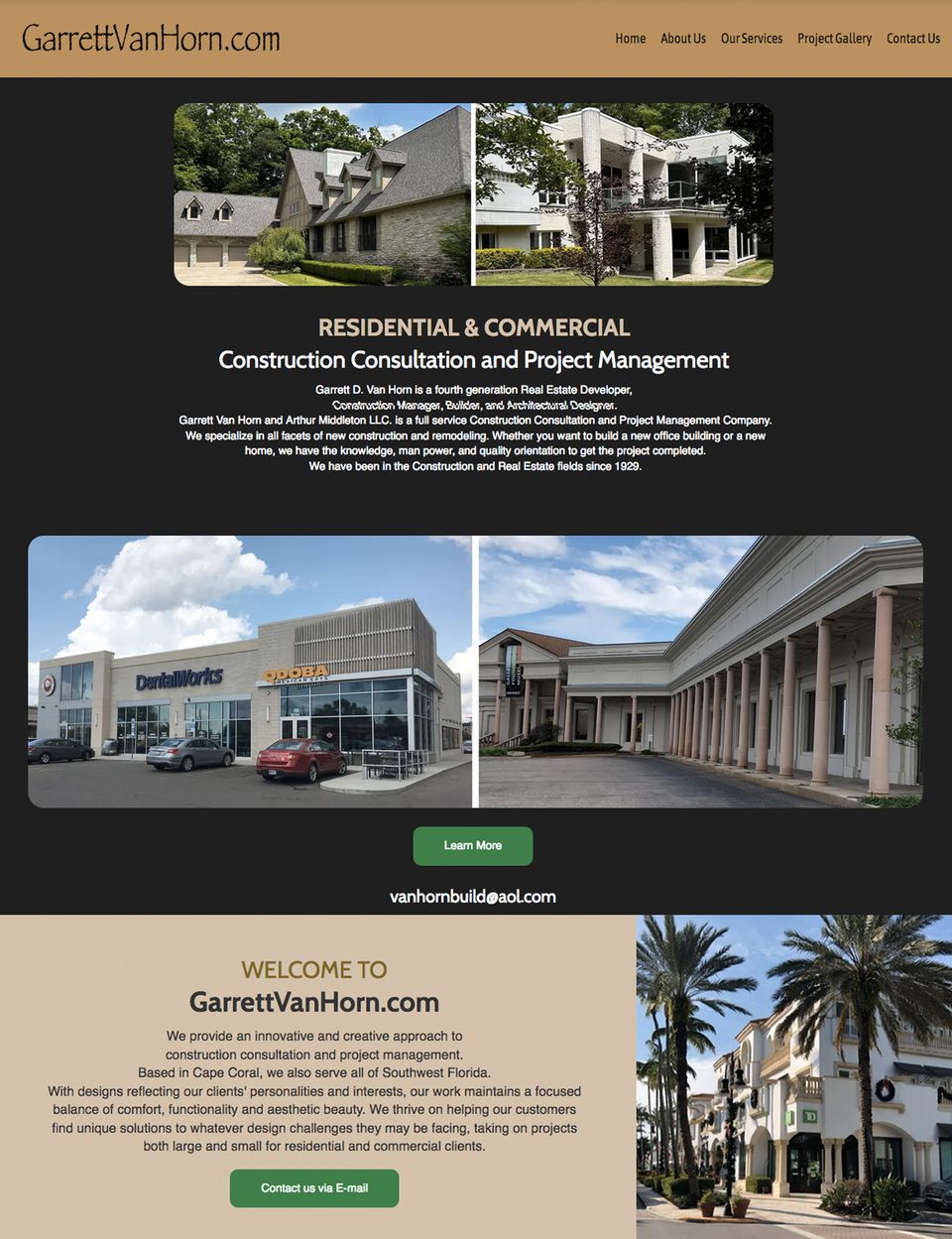 Gvh website capture