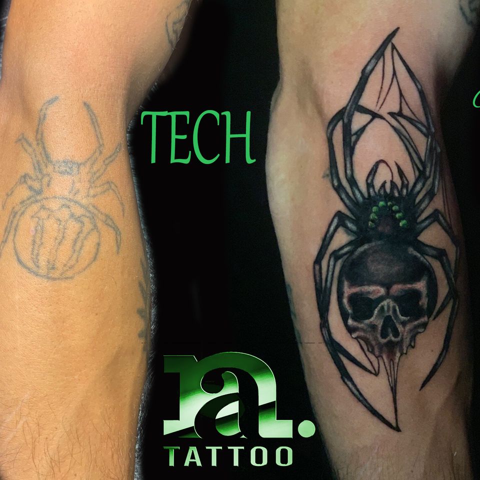 Tech black widow cover up