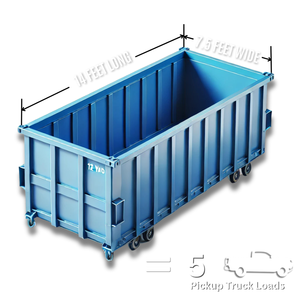 12 yard dumpster